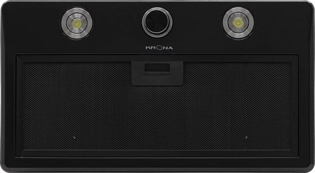 фото: Кухонная вытяжка Krona Sven 600 black one knob