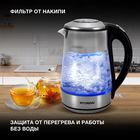 фото: Электрический чайник Hyundai HYK-G8406