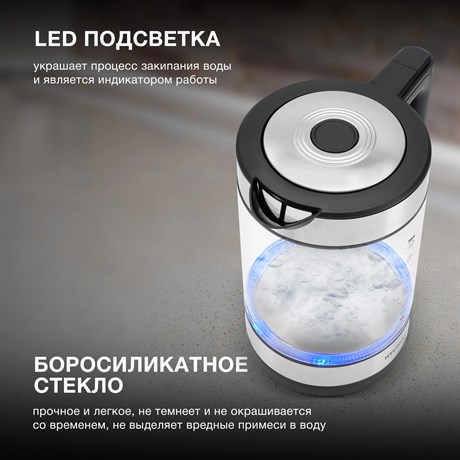 фото: Электрический чайник Hyundai HYK-G3509