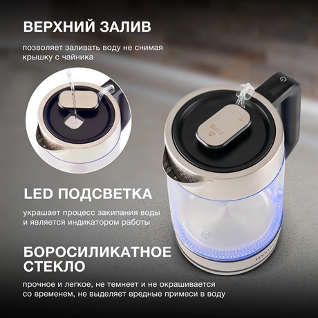 фото: Электрический чайник Hyundai HYK-G5607