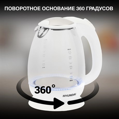фото: Электрический чайник Hyundai HYK-G3805