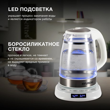 фото: Электрический чайник Hyundai HYK-G5507