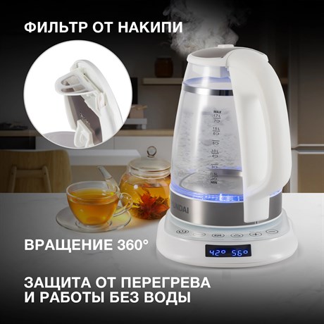 фото: Электрический чайник Hyundai HYK-G5507
