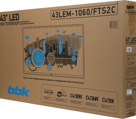 фото: Телевизор BBK 43LEM-1060/FTS2C