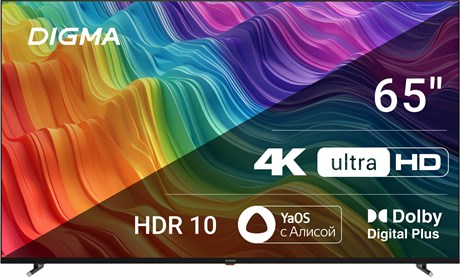 фото: Телевизор Digma DM-LED65UBB33