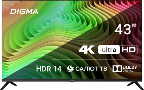фото: Телевизор Digma DM-LED43UBB40