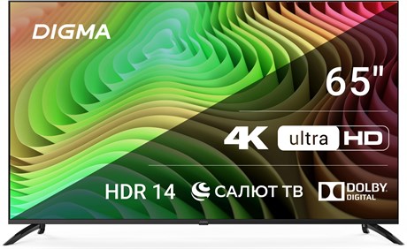 фото: Телевизор Digma DM-LED65UBB40