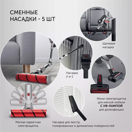 фото: Пылесос Polaris PVCS 5090 Clean Expert Pro серый/черный