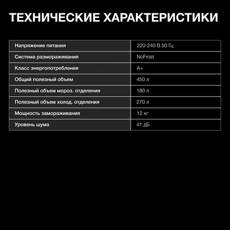 фото: Холодильник Hyundai CS45082F нержавеющая сталь