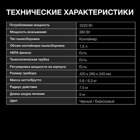 фото: Пылесос Hyundai HYV-C3950