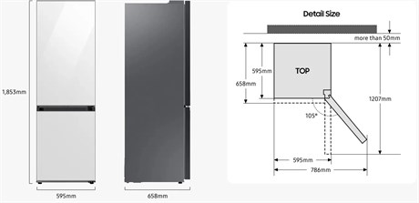 фото: Холодильник Samsung RB34C600ESA/EF