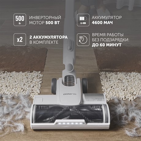 фото: Пылесос Polaris PVCW 8090 белый