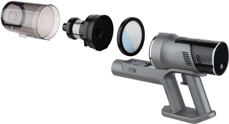 фото: Пылесос Polaris PVCS 4010 FusionPRO серый