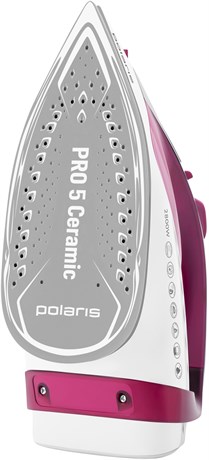 фото: Утюг Polaris PIR 2860AK черный/розовый