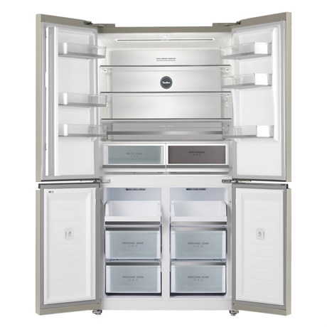 фото: Холодильник Tesler RCD-547BI marble beige