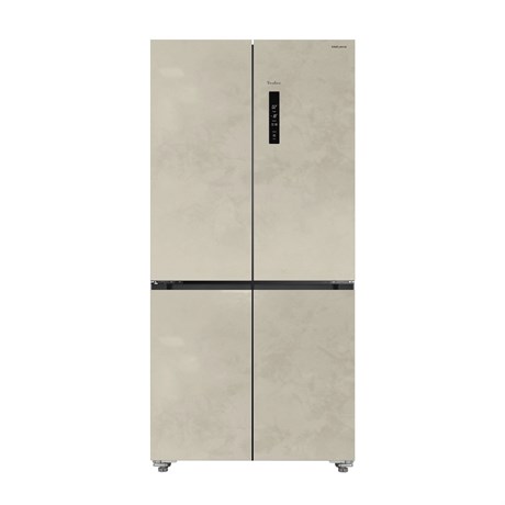 фото: Холодильник Tesler RCD-547BI marble beige