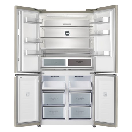фото: Холодильник Tesler RCD-547BI marble beige