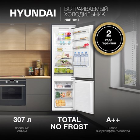 фото: Холодильник Hyundai HBR 1946