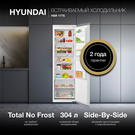 фото: Холодильник Hyundai HBR 177S