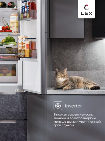 фото: Холодильник LEX LFD424StGIDBI