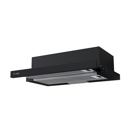 фото: Кухонная вытяжка LEX Hide 600 black