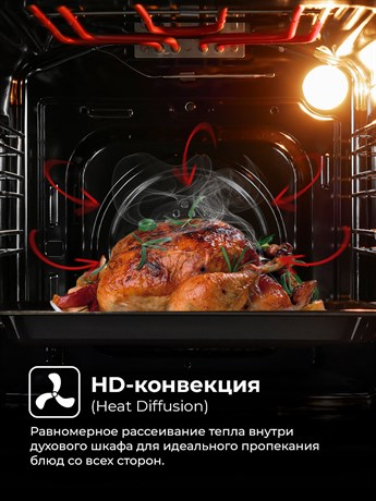 фото: Духовой шкаф LEX EDM 4575 BBL