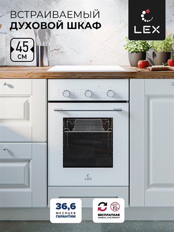 фото: Духовой шкаф LEX EDM 4575 WH