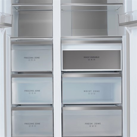 фото: Холодильник Tesler RSD-537BI graphite