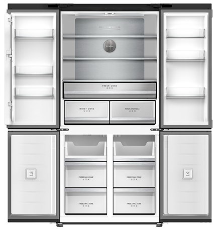 фото: Холодильник Tesler RCD-547BI graphite