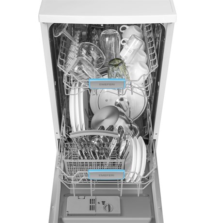 фото: Посудомоечная машина Meferi MDW4562WH FS LIGHT