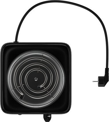 фото: Электрическая плита Maxvi HE101 black