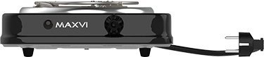 фото: Электрическая плита Maxvi HE101 black