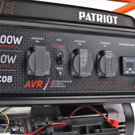 фото: Генератор Patriot GRS 6500E