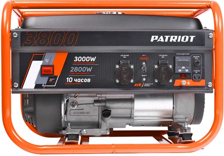 фото: Генератор Patriot GRS 3800