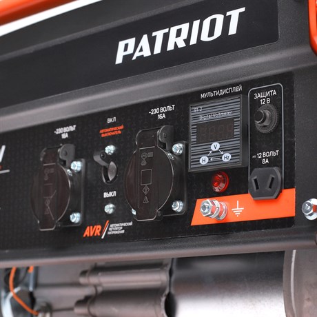 фото: Генератор Patriot GRS 3800