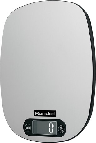 фото: Весы кухонные Rondell Modern RDE-1552 (MC) серебристый