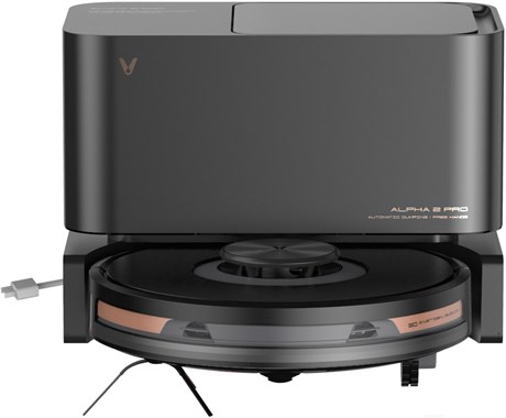 фото: Пылесос Viomi Robot Vacuum Alpha 2 Pro Black