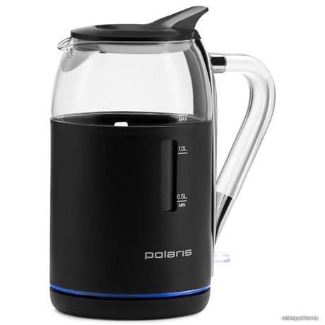 фото: Электрический чайник Polaris PWK 1563CGL Water Way Pro черный