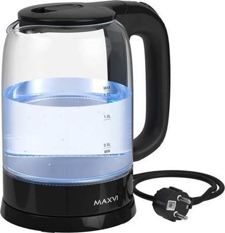 фото: Электрический чайник Maxvi KE1741G black