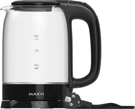 фото: Электрический чайник Maxvi KE1741G black