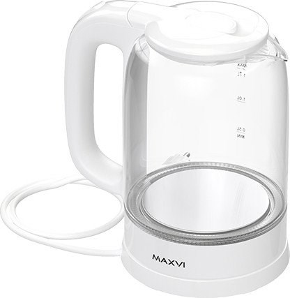 фото: Электрический чайник Maxvi KE1741G white