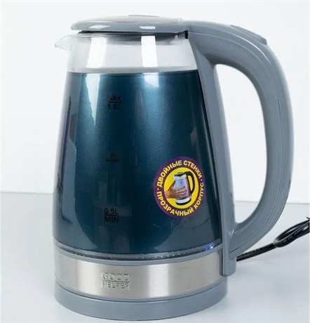 фото: Электрический чайник Goodhelper KPG-1811 Blue