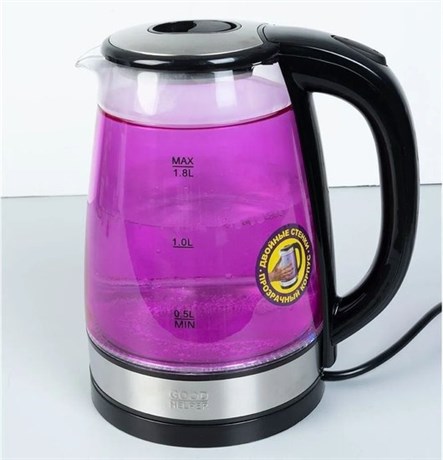фото: Электрический чайник Goodhelper KPG-1810 Pink