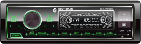 фото: Автомагнитола SoundMAX SM-CCR3190FB