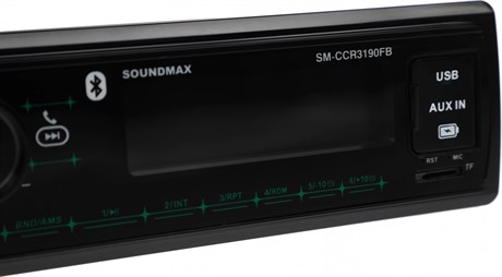 фото: Автомагнитола SoundMAX SM-CCR3190FB