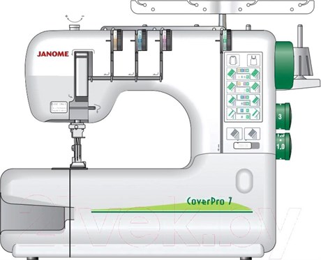 фото: Швейная машина Janome CoverPro 7