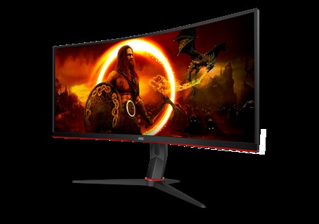 фото: Монитор AOC CU34G2XP/BK