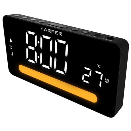 фото: Радиоприемник Harper HCLK-5030 black
