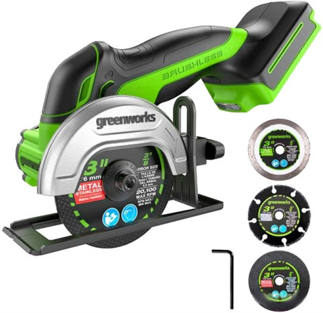 фото: Шлифовальная машина Greenworks GD24UCS