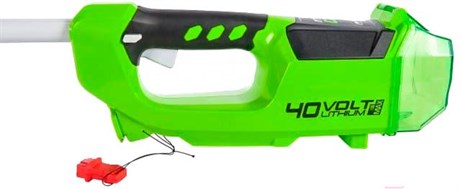 фото: Снегоуборщик Greenworks GD40SSK4